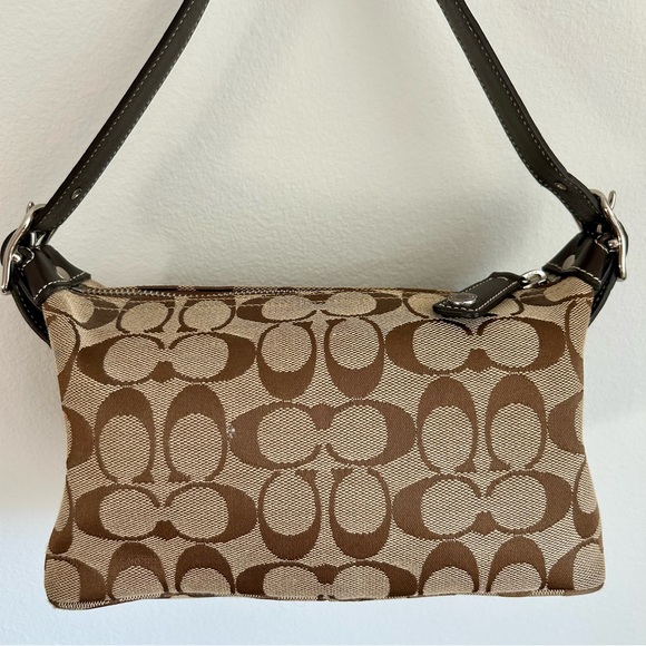 Coach Jacquard Shoulder Bag - Picture 3 of 7